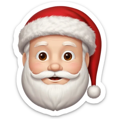 santa baby sticker