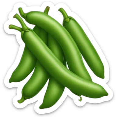 Green beans sticker