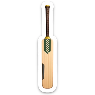 cricket bat emoji in text sticker