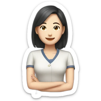 Teacher May Su from MaySu Classroom YouTube channel sticker