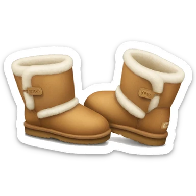 Pair of uggs sticker
