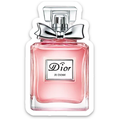 Miss dior perfume sticker