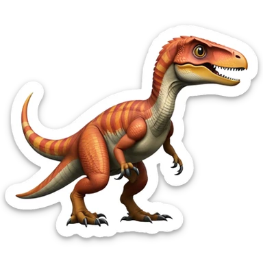 Jurassic world raptor sticker
