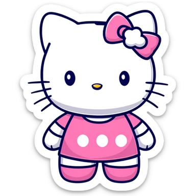 Hello kitty sticker