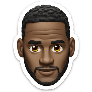 LeBron James on top of clay Thompson  sticker