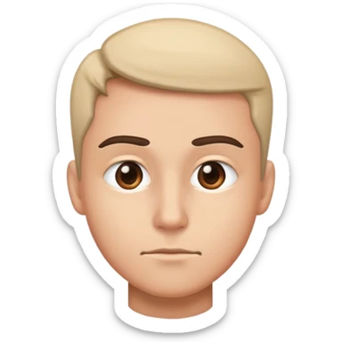 Sneaky side eye sticker