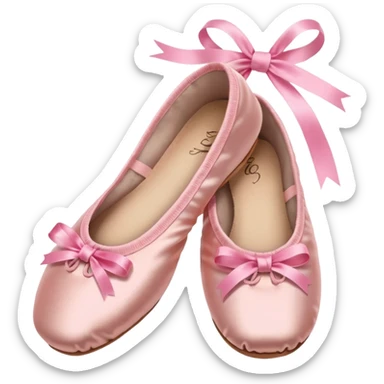 Chaussures de balerine sticker