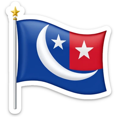 Flag of Kashmir sticker