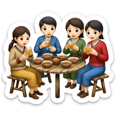 Tung tung sahur sticker