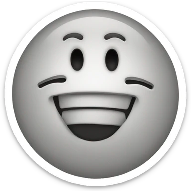 A smiley that says „ stop it @ sticker