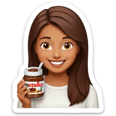 nutella carla sticker