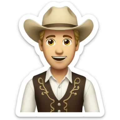 Yodeling sticker