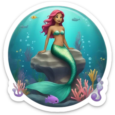 Mermaid sticker