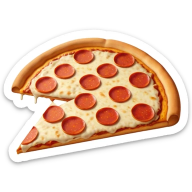 pizza with a big butt sticker