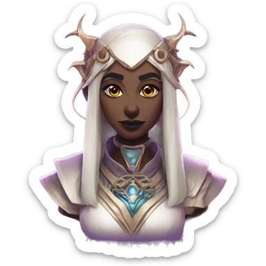 "Technomancy is the use of magic or mystical powers to control and manipulate technology” + "It's kind of like cyberpunk magic or how in some games, characters hack into systems using magic." 🖥️⚡🧙‍♂️ Make a ancient vampire technomancy goddess sticker