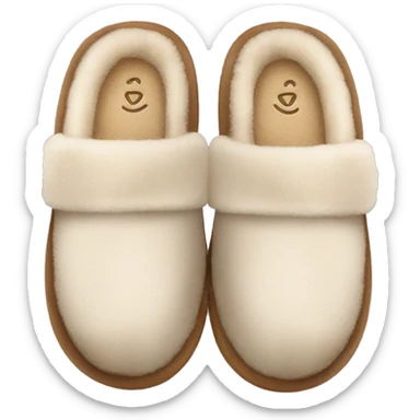 ugg slippers sticker