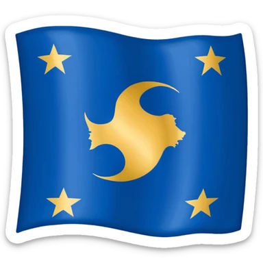 Kosovo flag sticker
