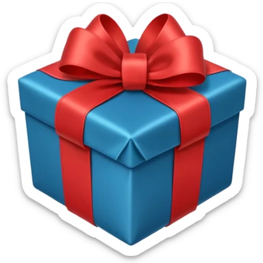 heart-shape present sticker