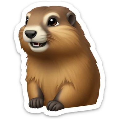 marmot sticker