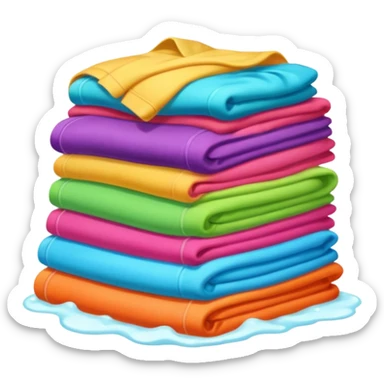 Washing things sticker