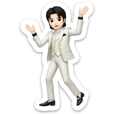 Ayuwoki Michael Jackson sticker