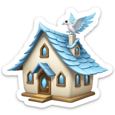 air elemental tribe house flying sticker