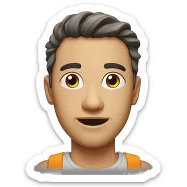 Панда в шапке санты sticker