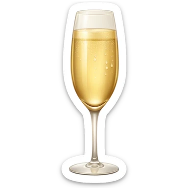 Champagne sticker