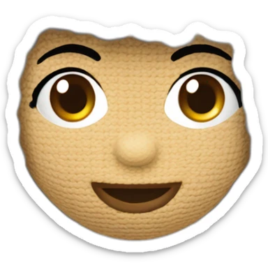 Yanet pupo crochet sticker