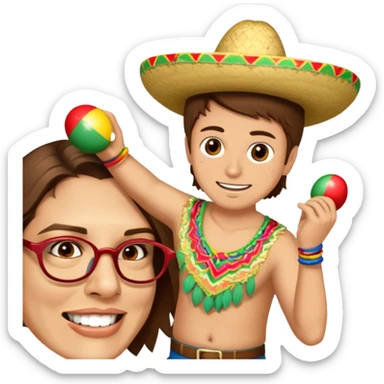 Meraca Musician sticker