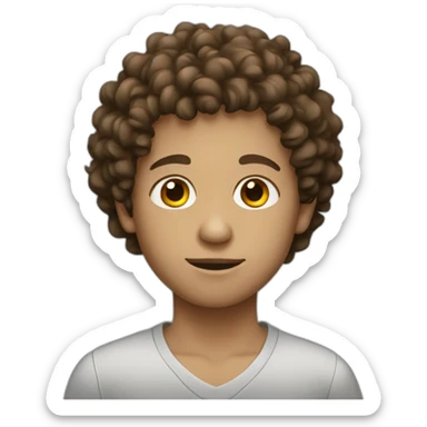 boy-with-brown-curly-hair-light-skinned sticker