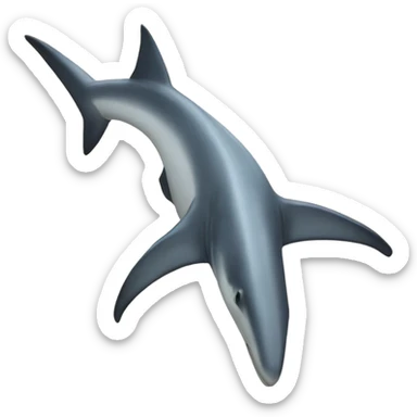 hammerhead shark sticker