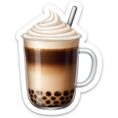 make a cup of coffee like this 🧋 sticker