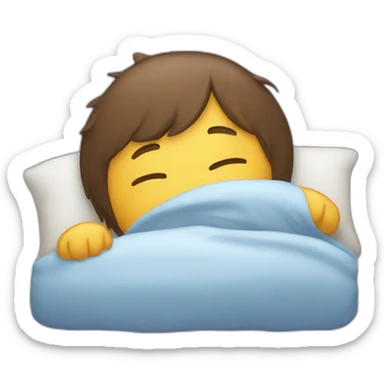 Chat qui dort sticker