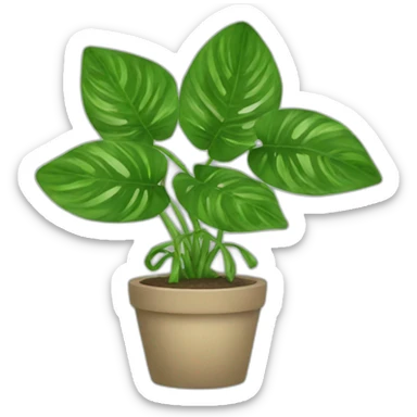 Pothos sticker
