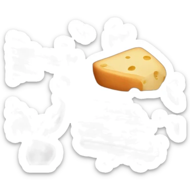 Erlandskian Chocolate Cake of vanilla and grapes and Apple and cheese sticker