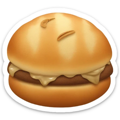 pao com alface sticker