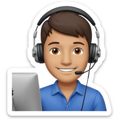 a close friend man, a fetish channel reviewer sticker