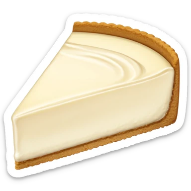 White cheesecake sticker