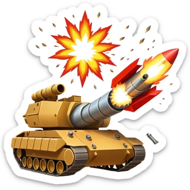 rocket launcher vs tank sticker
