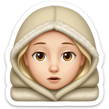 Lappland arknighits character peeking sticker