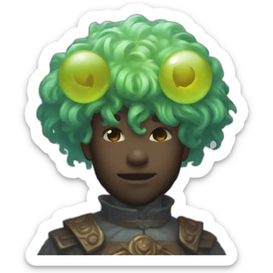 MTG card with mana colour sticker