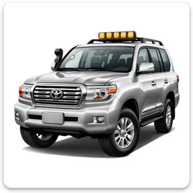 toyota land cruiser -logo  sticker