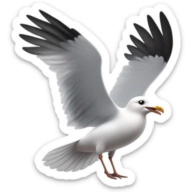 Seagull sticker