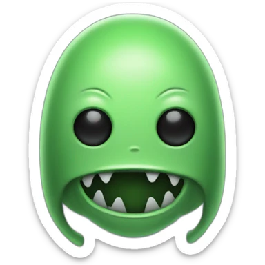 chat message app for aliens sticker