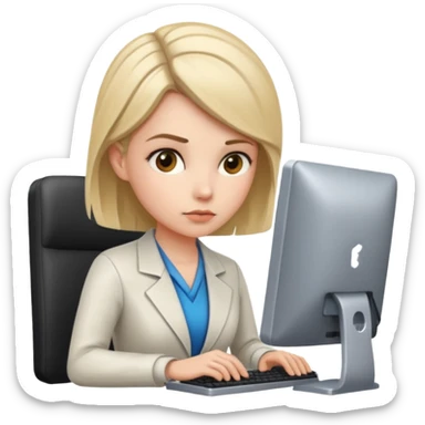 it-specialist-with-computer-and-code-female sticker