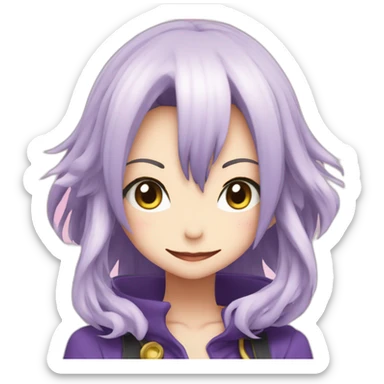 vinsmoke reiju, naughty girl, anime styled, one piece sticker