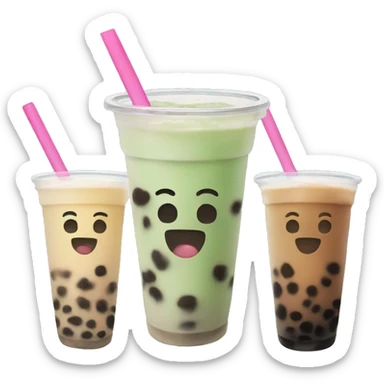Boba Tea sticker