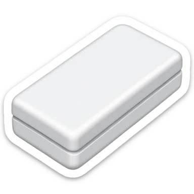 WHITE ERASER sticker