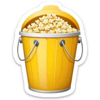 popcorn cinema sticker